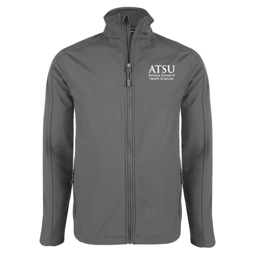  Charcoal Softshell Jacket - ATSU Arizona School Health Secondary