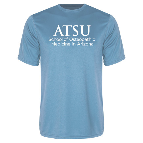  Light Blue Performance Tee - ATSU School of Osteopathic Arizona Secondary