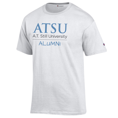 A.T. Still Univ Champion White T Shi