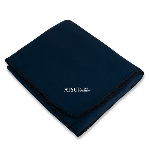 A.T. Still Univ Navy Arctic Fleece Blanket