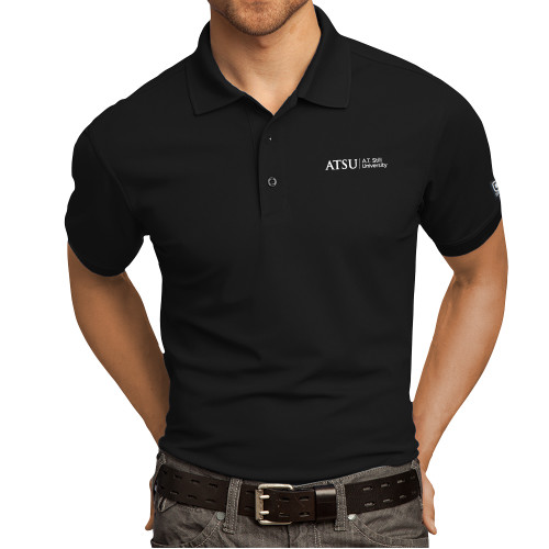  OGIO Black Caliber 2.0 Polo - ATSU Primary Logo