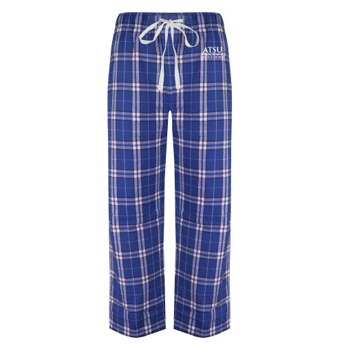 Main Image for  Royal/White Flannel Pajama Pant