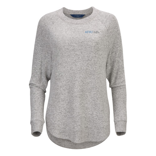 Main Image for  Boxercraft Womens Oxford Grey Heather Cuddle Oversized Crew