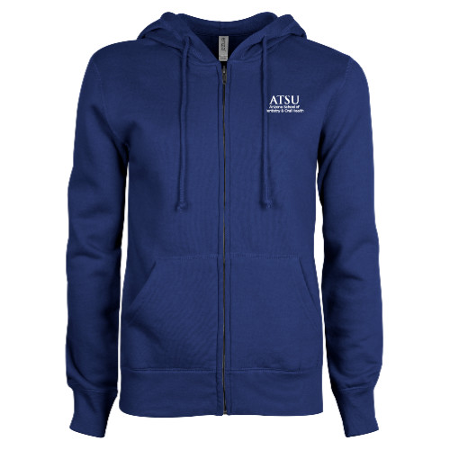  ENZA Womens Royal Fleece Full Zip Hoodie - ATSU Arizona School Dentistry Secondary