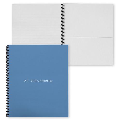 A.T. Still Univ College Spiral Notebook w/Black Coil