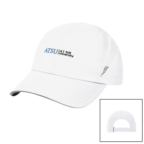 A.T. Still Univ Womens White Performance Cap