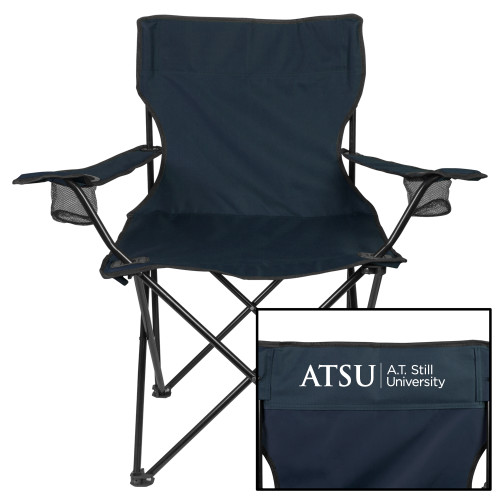 A.T. Still Univ Deluxe Navy Captains Chair