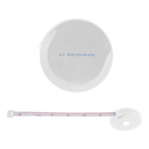 A.T. Still Univ White Round Cloth 60 Inch Tape Measure