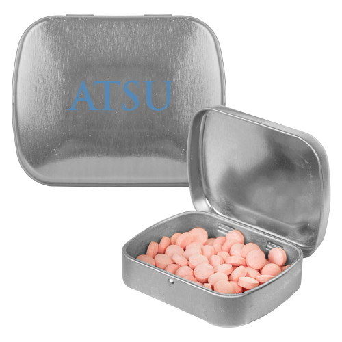 A.T. Still Univ Silver Rectangular Peppermint Tin