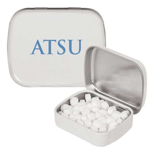 A.T. Still Univ White Rectangular Peppermint Tin