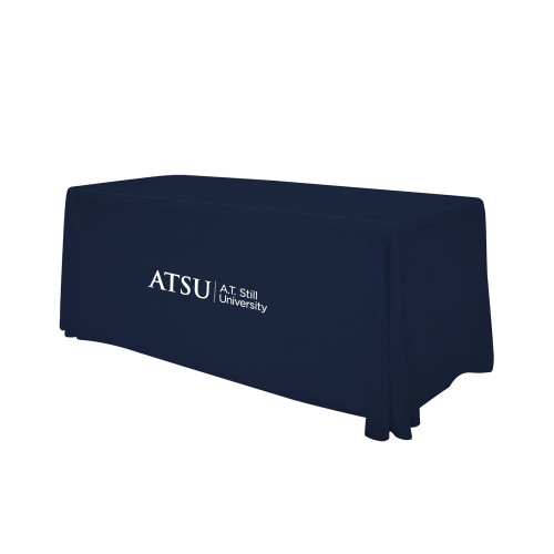 A.T. Still Univ Navy 6 foot Table Throw