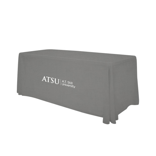 A.T. Still Univ Charcoal 6 foot Table Throw