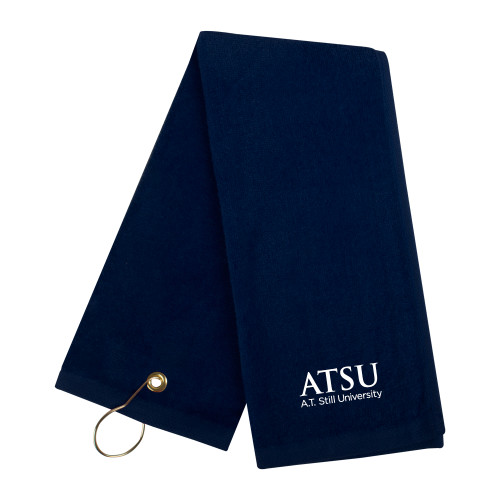 A.T. Still Univ Navy Golf Towel