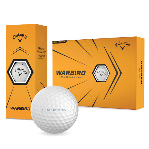 A.T. Still Univ Callaway Warbird Golf Balls 12/pkg