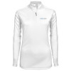 Thumbnail image for  Syntrel Womens White Interlock 1/4 Zip