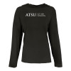 Thumbnail image for  Womens Black Long Sleeve Hooded Tee