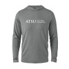Thumbnail image for  Grey Heather Long Sleeve Hooded Tee