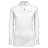 Thumbnail image for  Syntrel Womens White Interlock 1/4 Zip