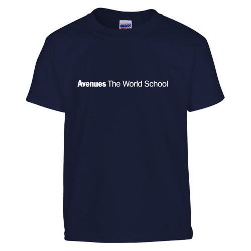 Avenues Youth Navy T Shirt