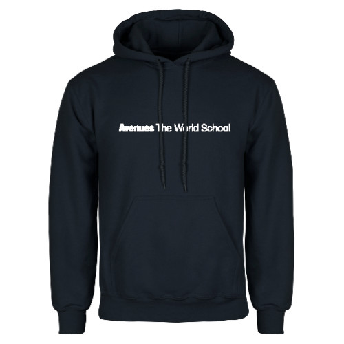 Avenues Navy Fleece Hood