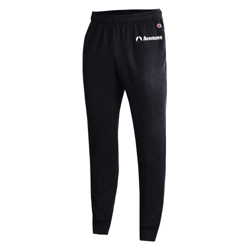 Avenues Champion Black Powerblend Fleece Jogg