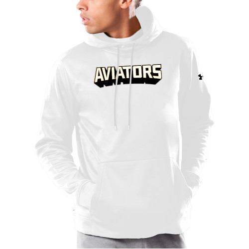 Avenues Under Armour White Armour Fleece Hood