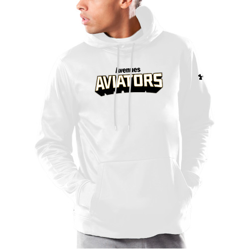 Avenues Under Armour White Armour Fleece Hood