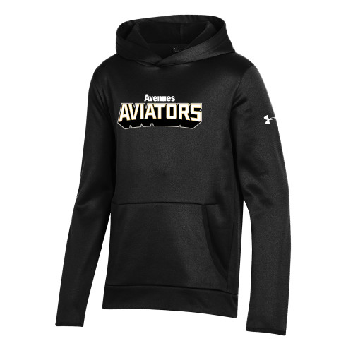 Avenues Under Armour Youth Black Fleece Hood