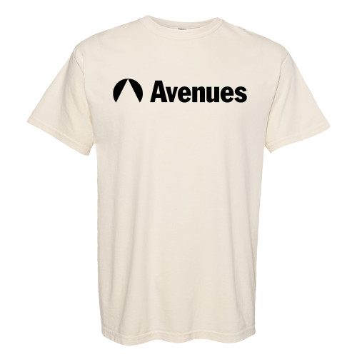  Comfort Colors Ivory T Shirt - Avenues Primary Mark Flat
