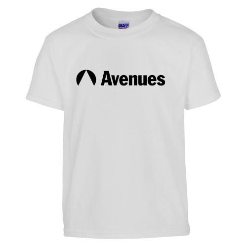 Avenues Youth White T Shirt