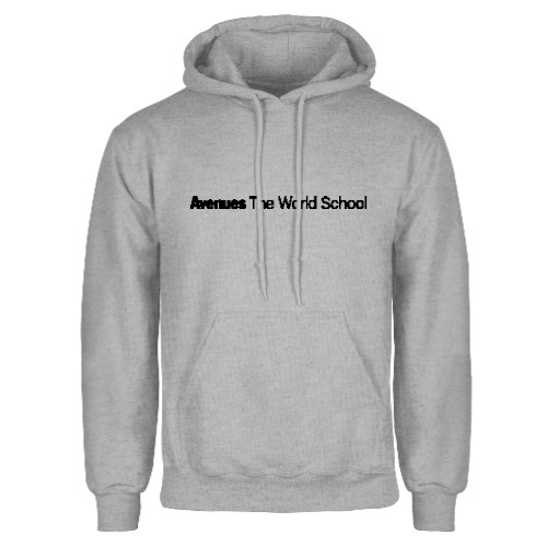  Grey Fleece Hoodie - ATWS Wordmark