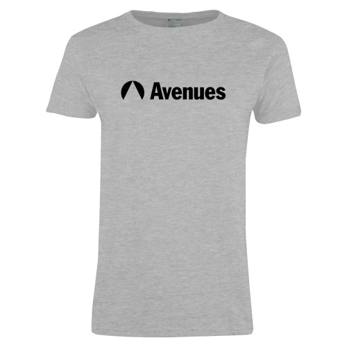 Avenues Womens Grey Short Sleeve T