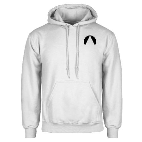  White Fleece Hoodie - Avenues Global A