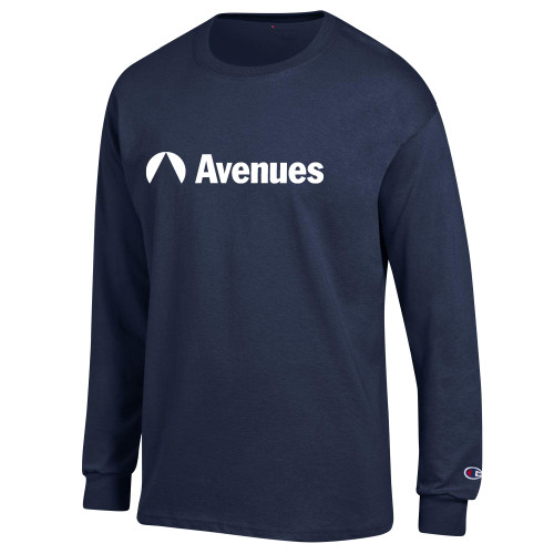 Avenues Champion Navy Long Sleeve T Shi