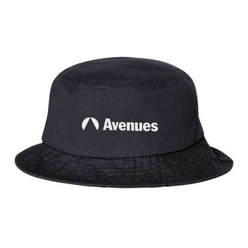 Avenues Sportsman Black Bucket Hat