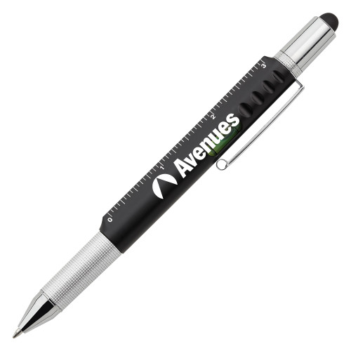 Avenues 6 in 1 Black Ballpoint Pen