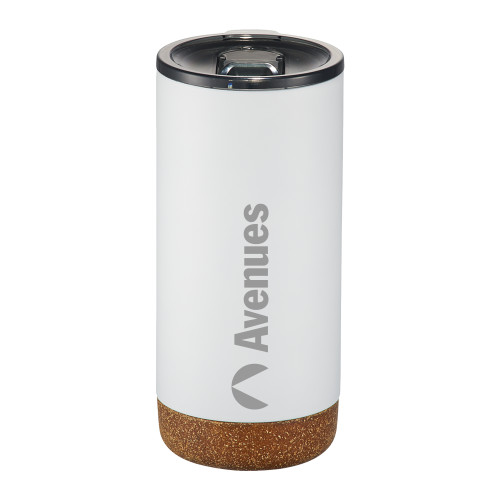 Avenues Valhalla Vacuum Insulated White Tumbler 16oz