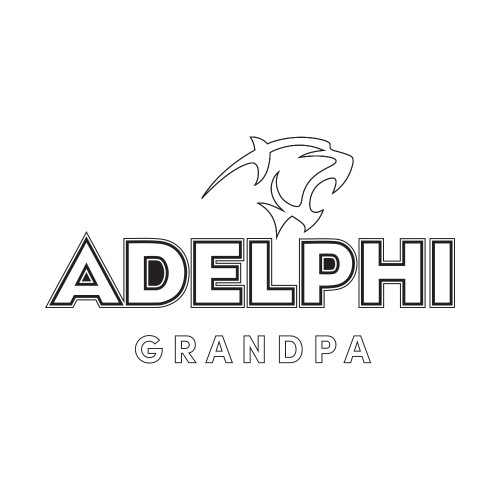 Adelphi University Pink Panther Logo Sticker for Sale by cs332