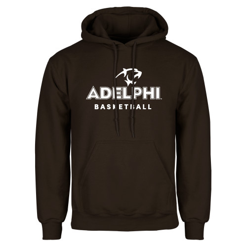  Brown Fleece Hoodie - Basketball