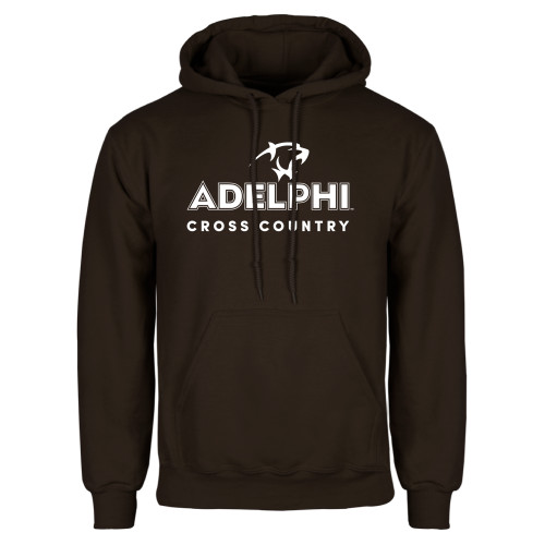  Brown Fleece Hoodie - Cross Country