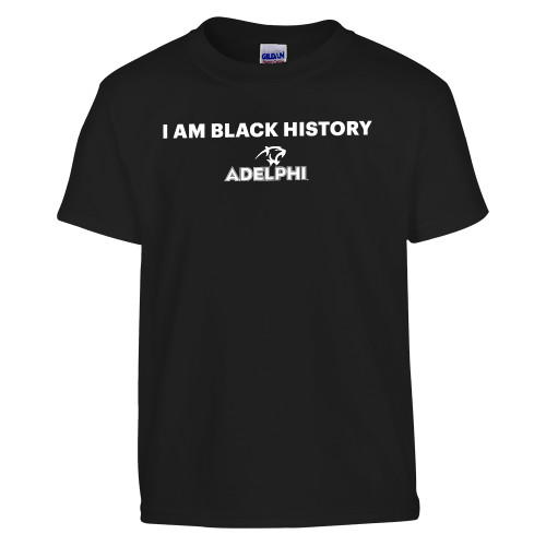  Youth Black T Shirt - I am Black History