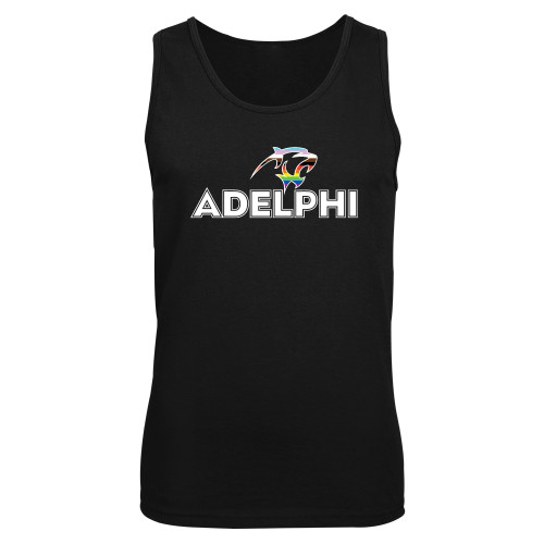  Black Tank Top - Adelphi Pride Institutional
