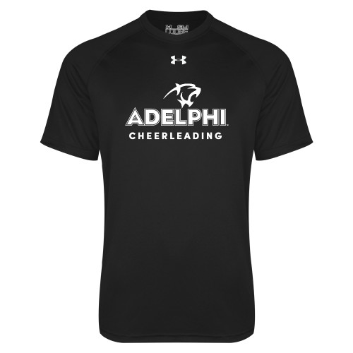  Under Armour Black Tech Tee - Cheerleading