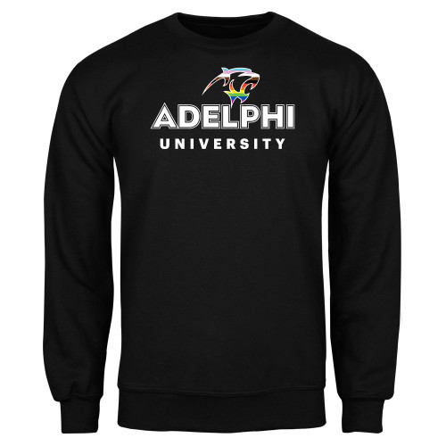  Black Fleece Crew - Adelphi Pride University Institutional