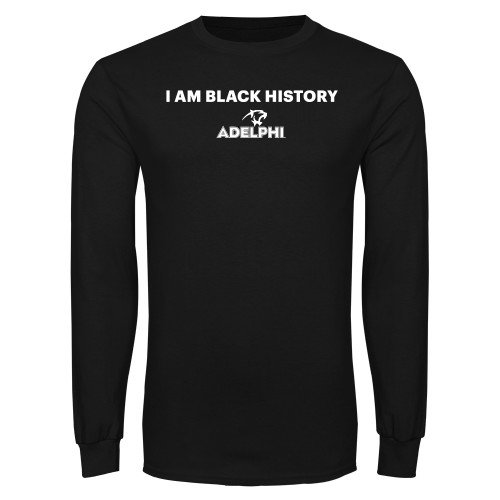  Black Long Sleeve T Shirt - I am Black History