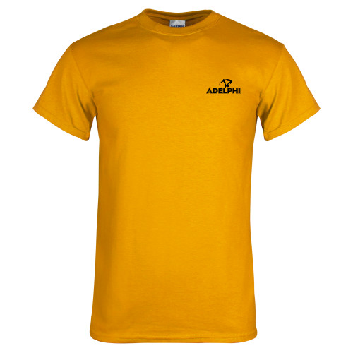  Gold T-Shirt - Adelphi with Panther Head
