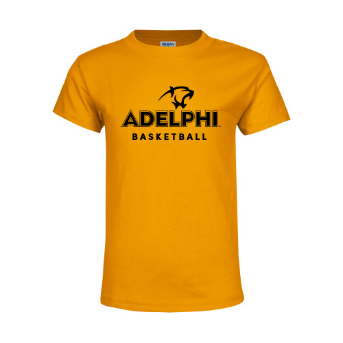  Youth Gold T-Shirt - Basketball