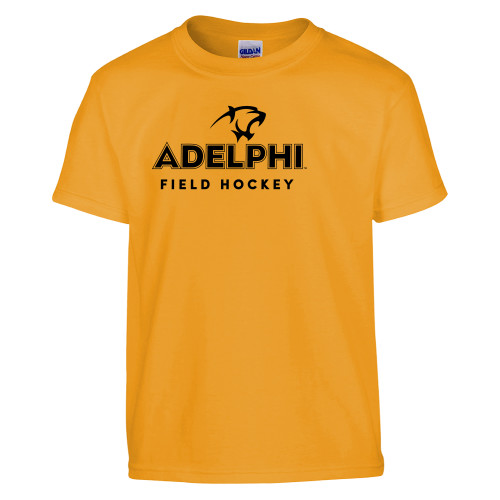  Youth Gold T Shirt - Field Hockey