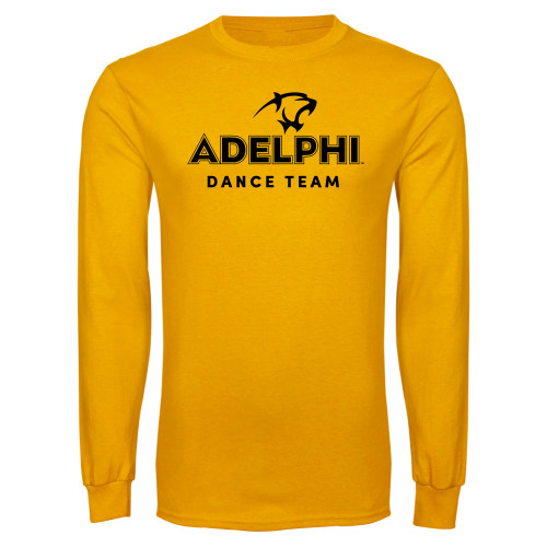 Gold Long Sleeve T Shirt - Dance Team