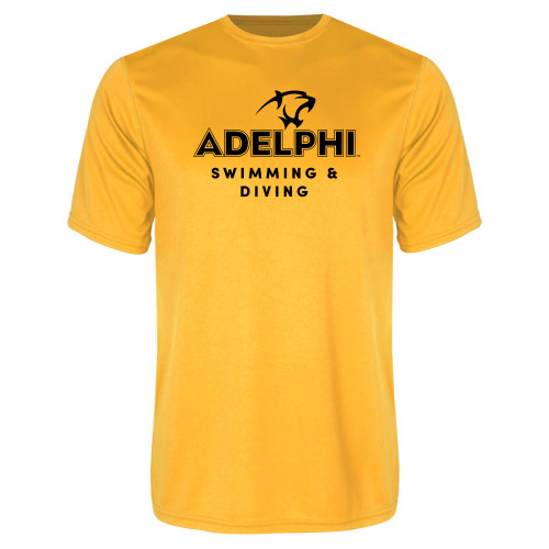  Gold Performance Tee - Swimming and Diving
